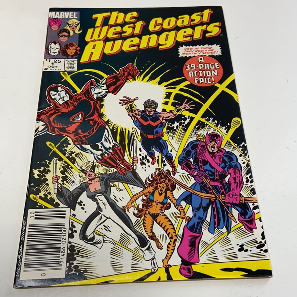 The West Coast Avengers #1 Marvel Actions Comic